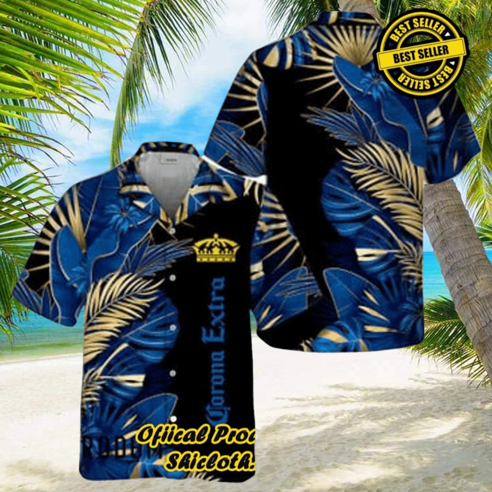 Corona Extra Tropical Palm Hawaiian Shirts - Limotees