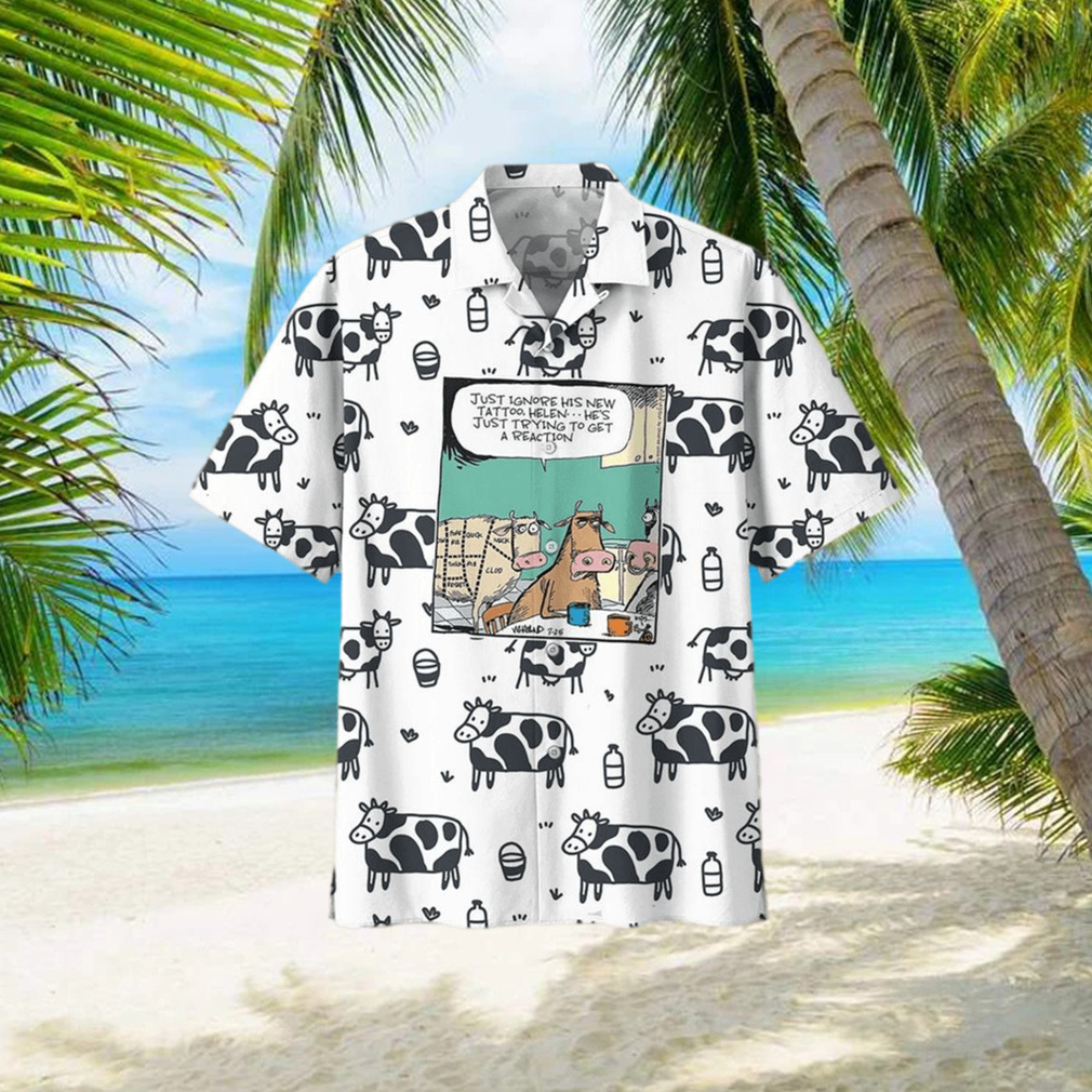 Cow Lovers Gift 3D Hawaiian Shirt - Limotees