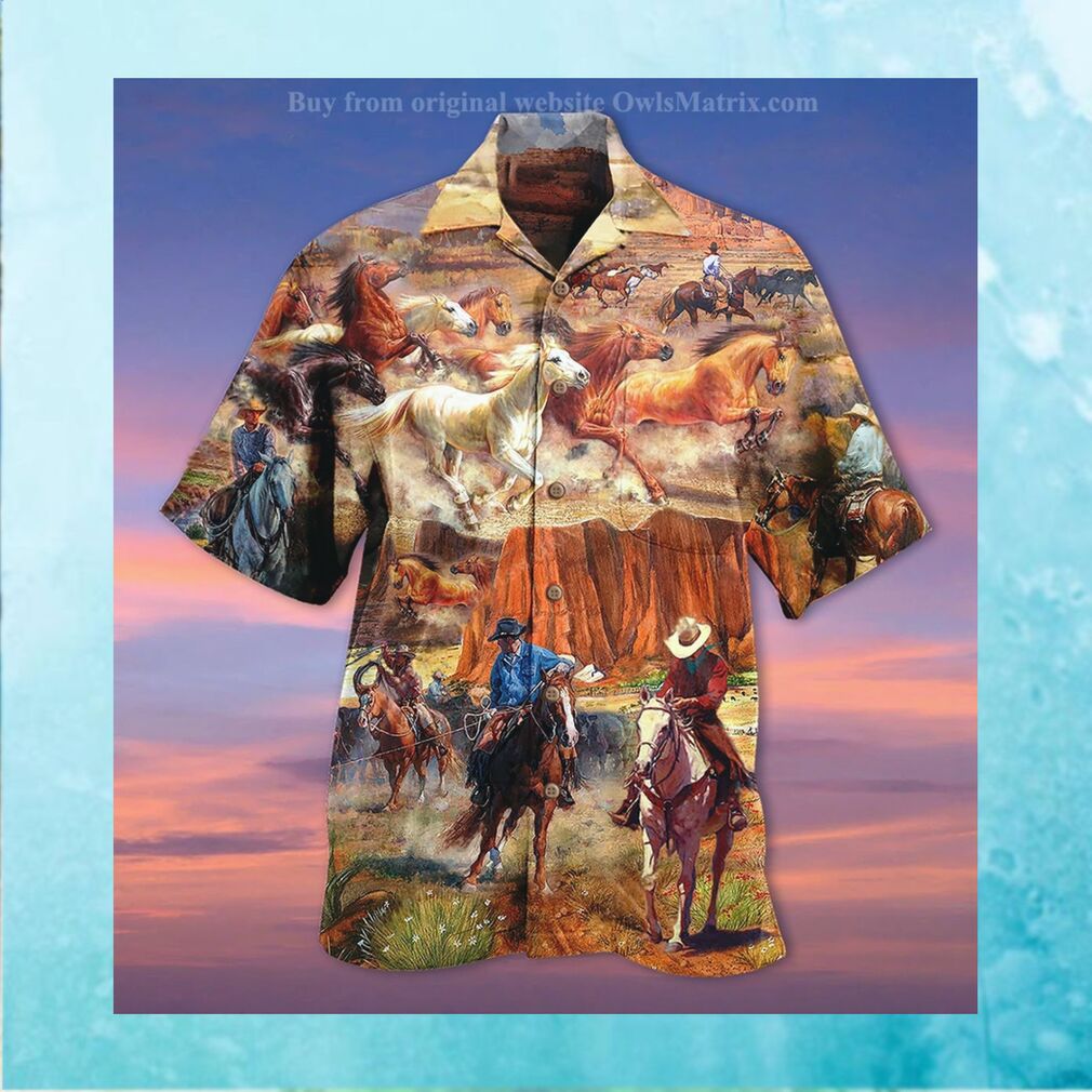 Cowboy love life hawaiian shirt - Limotees