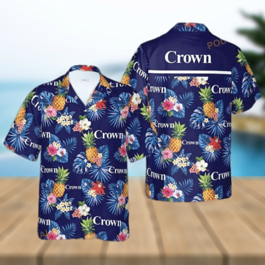 Crown Condoms 3D Funny Hawaiian Shirt - Limotees