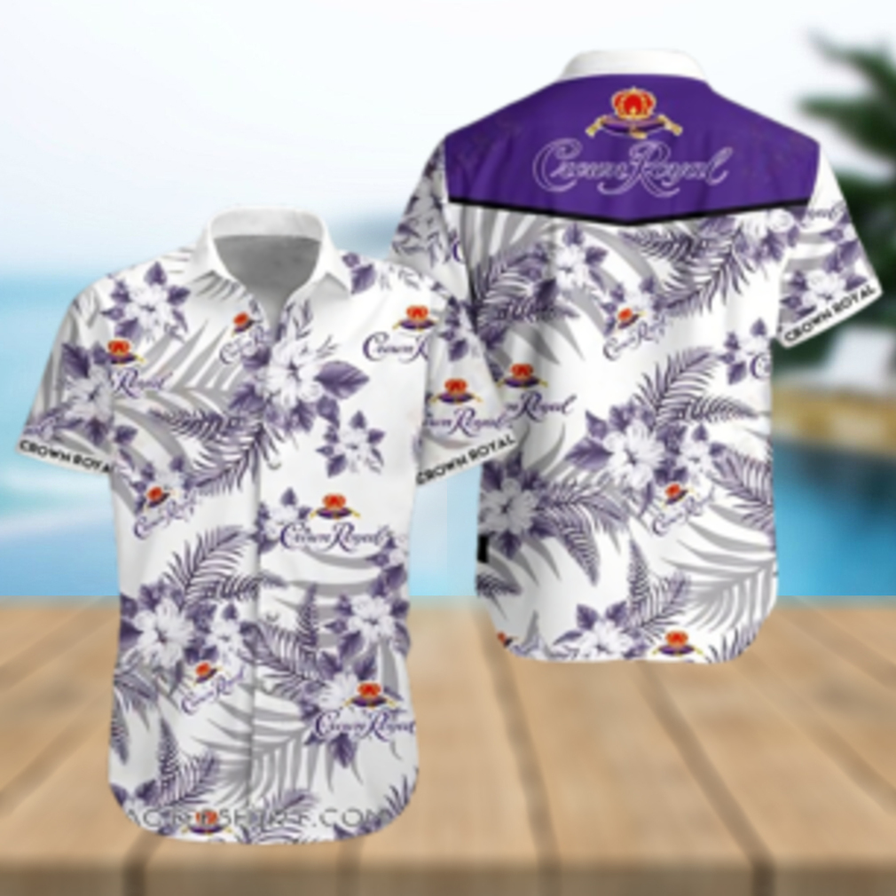 Crown Royal Canadian Whisky Hawaiian Shirt - Limotees