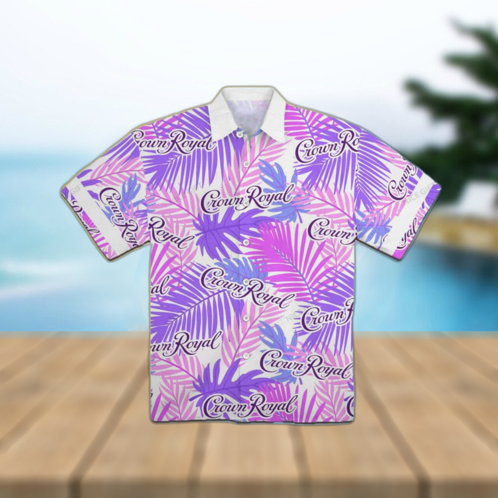 Crown Royal Logo Pattern Luau Beer Hawaiian Shirt For Men And Women - Limotees