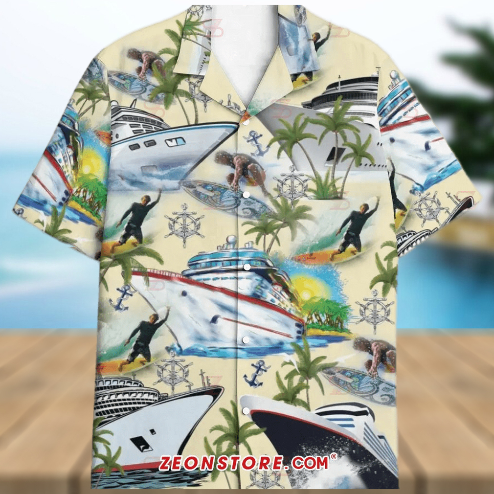 Cruising Surfing Hawaiian Shirt - Limotees