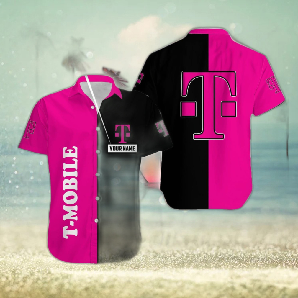 Custom Name t mobile Brand Designer 3D Hawaiian Shirt For Summer - Limotees