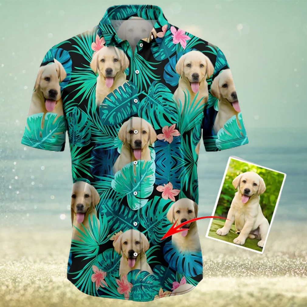 Custom Photo Dog Tropical T0207 Hawaiian Shirt - Limotees