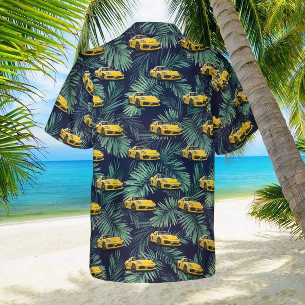 Custom Tropical Car Hawaiian Shirt - Limotees