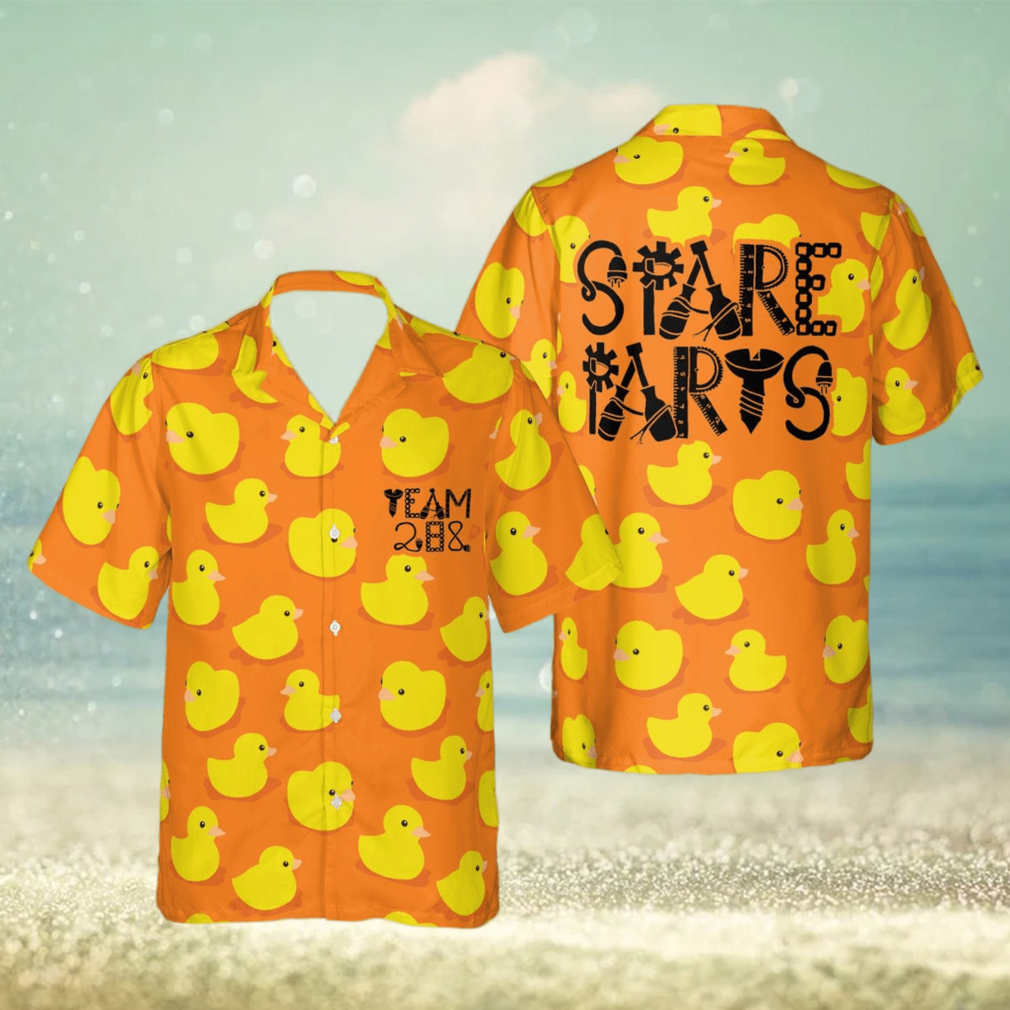 Cute Duck Pattern Hawaiian Shirt - Limotees