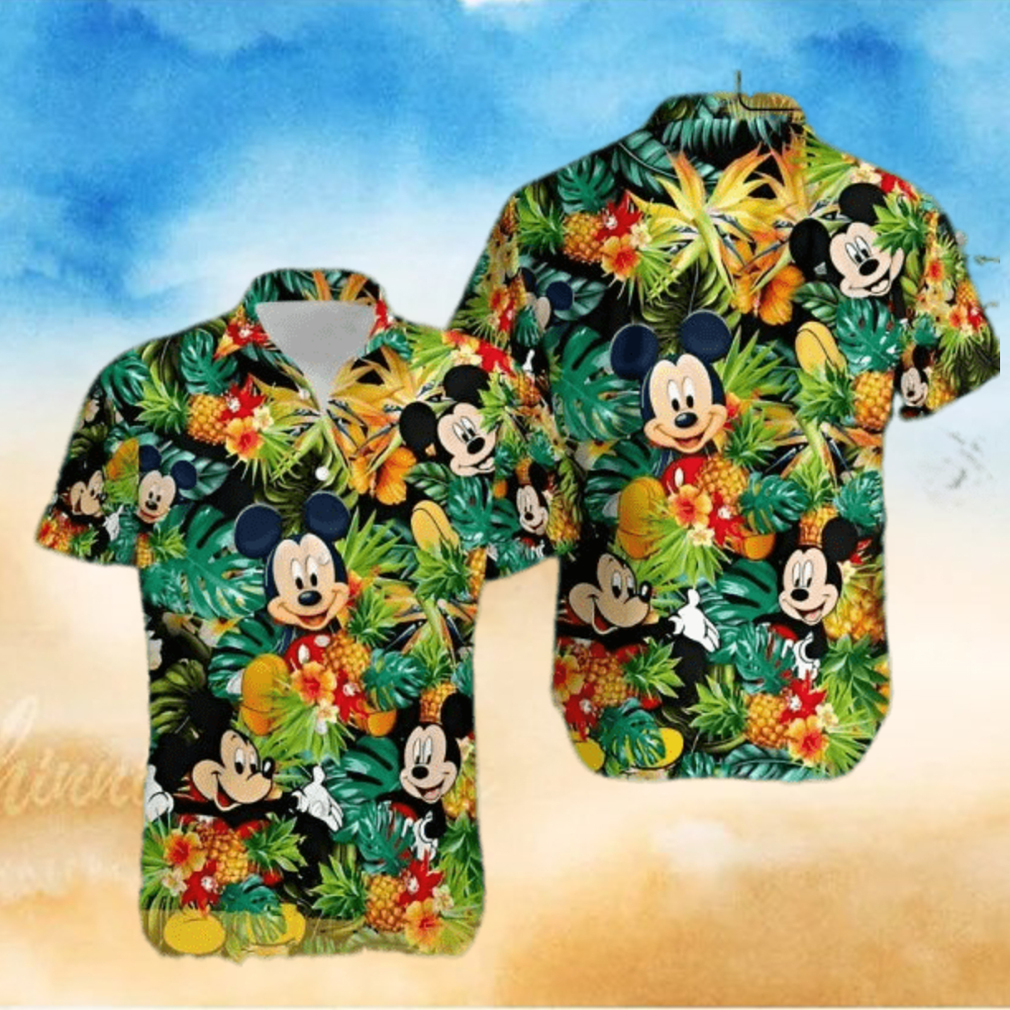 Cute Mickey Aloha 3D Goofy Hawaiian Shirt - Limotees