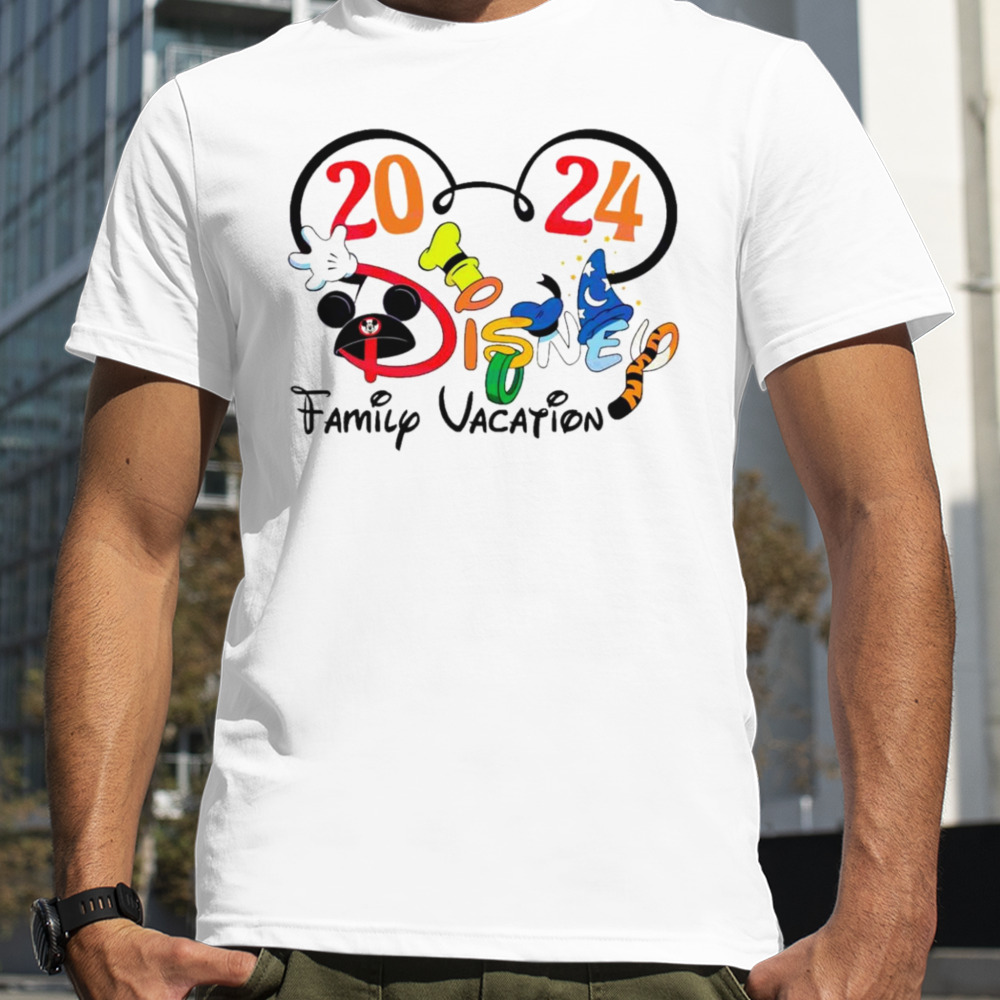 Disney family vacation 2024 shirt