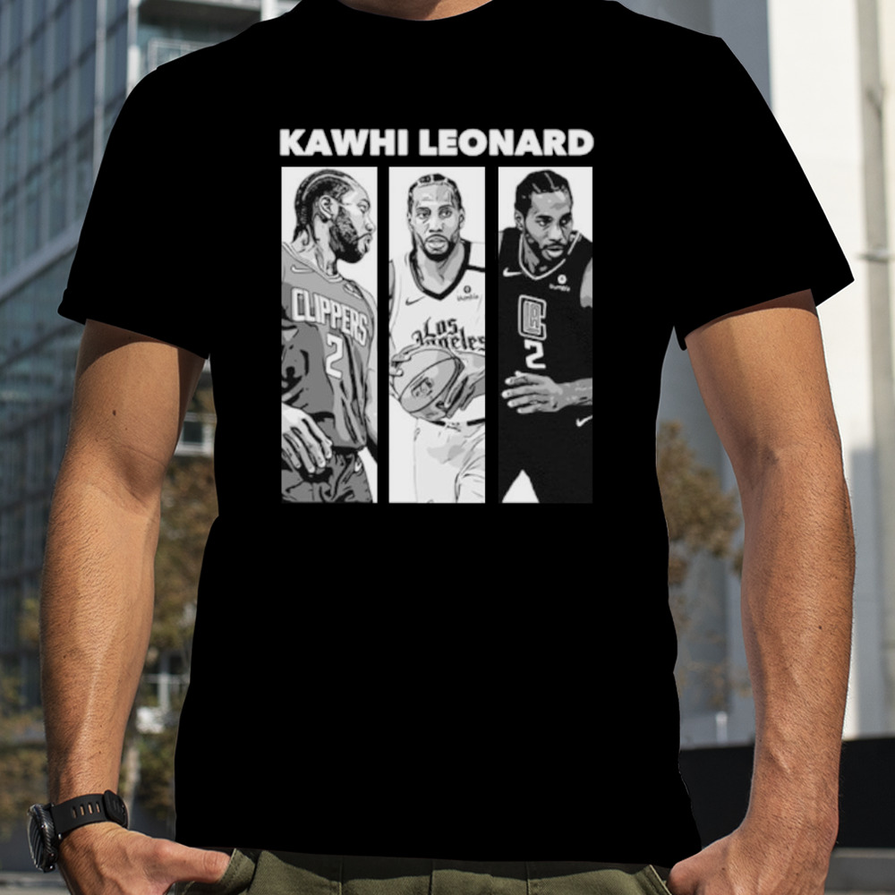 Kawhi Leonard Los Angeles Clippers art basketball shirt