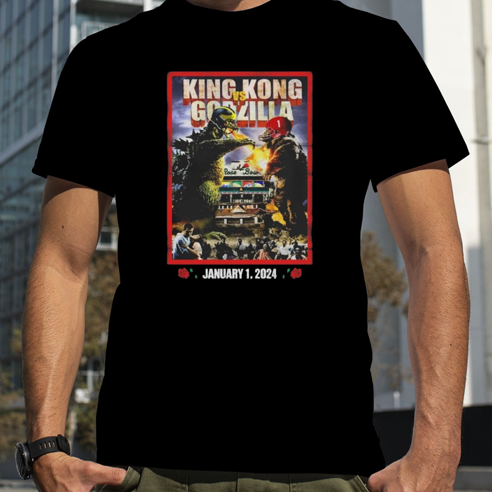 King Kong Vs Godzilla January 1 2024 T-shirt