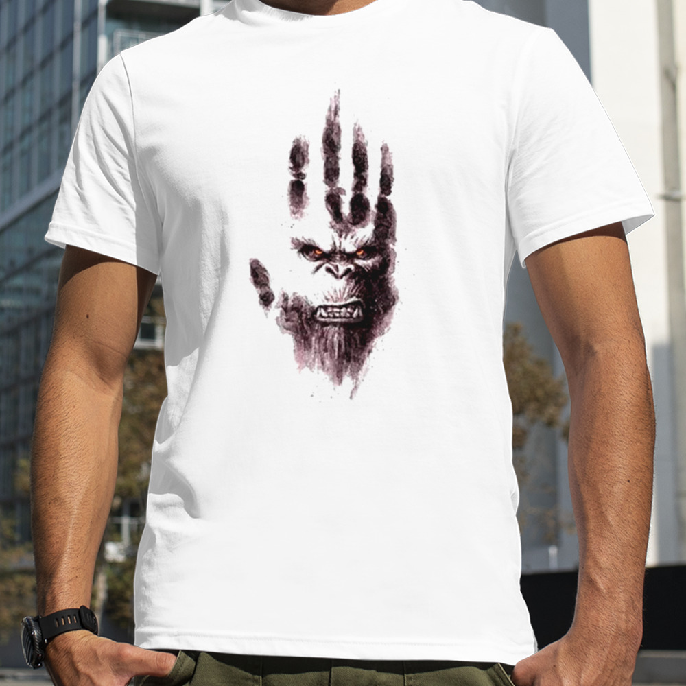 Kong the new empire hand poster shirt