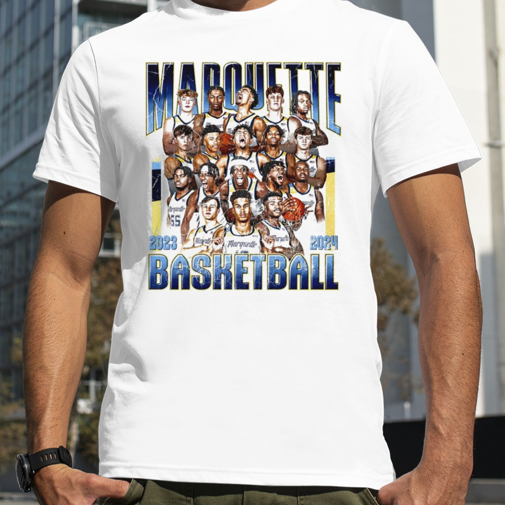 Marquette Golden Eagles basketball 2023 2024 shirt