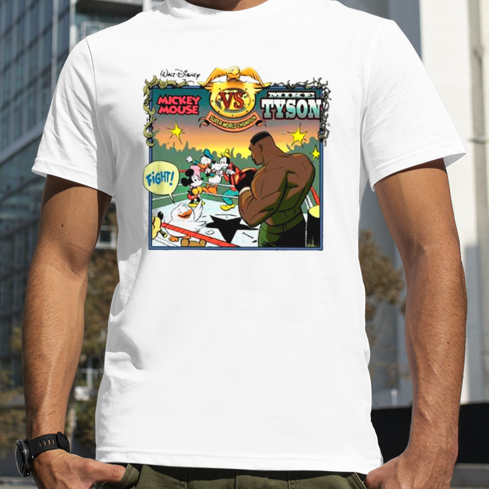 Mike Tyson vs Mickey Mouse funny shirt