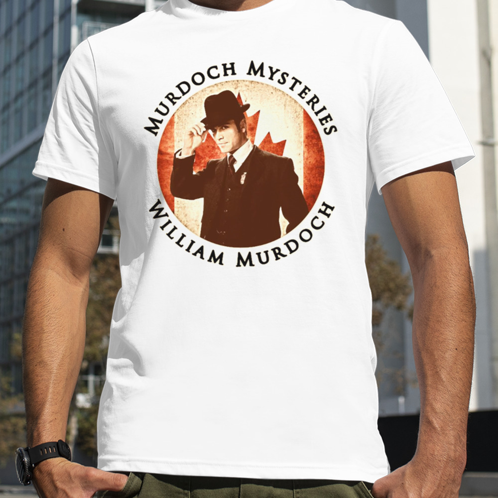 Murdoch Mysteries William Murdoch With Vintage Effect shirt