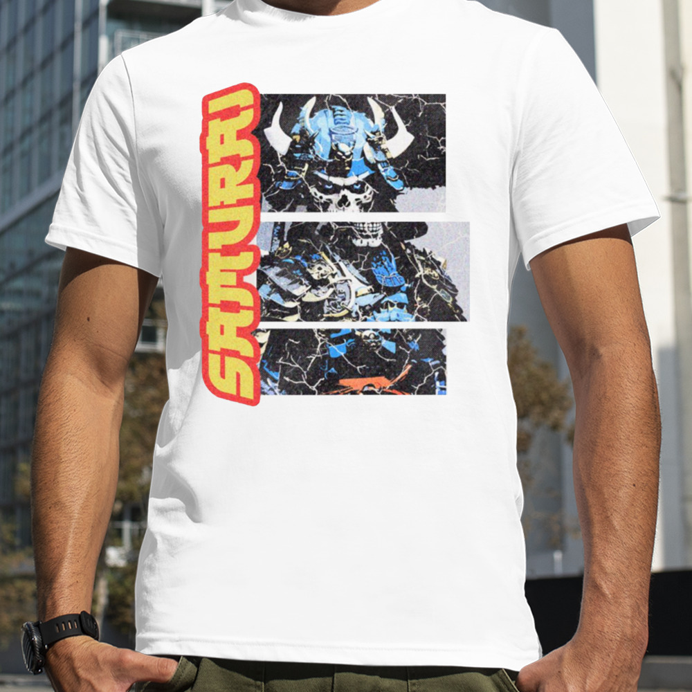 Skull Blue Eye Samurai shirt