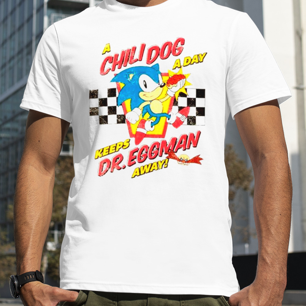 Sonic The Hedgehog Chili Dog Dr Eggman shirt