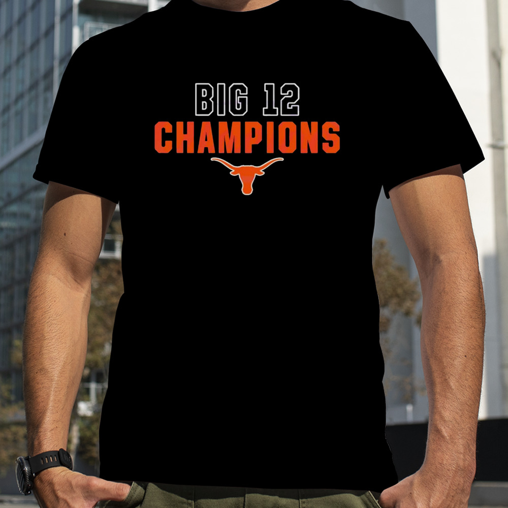 Texas Longhorn NCAA 2023 Big 12 Chmapions shirt