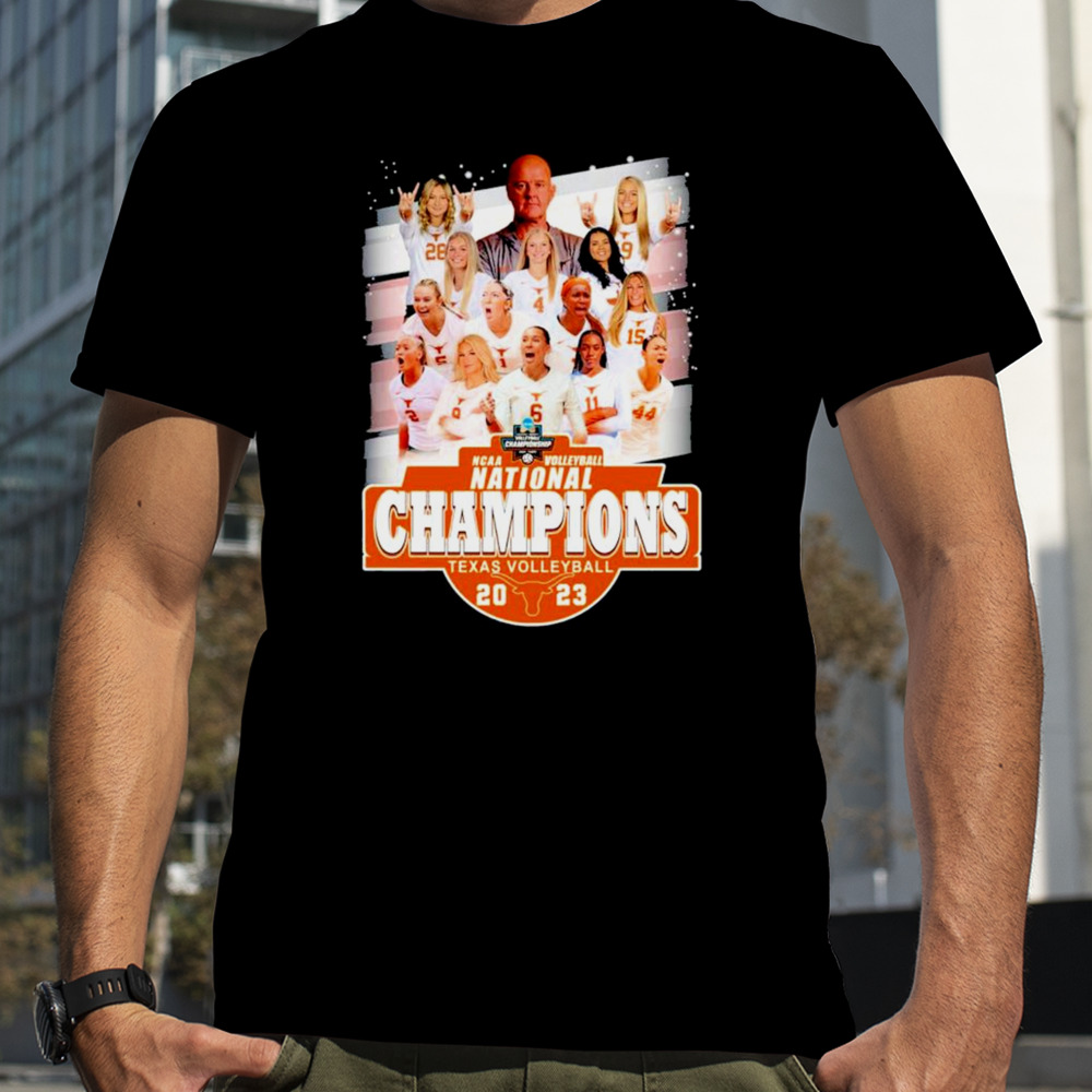 Texas Volleyball Women’s Team NCAA Volleyball National Champions 2023 T-Shirt