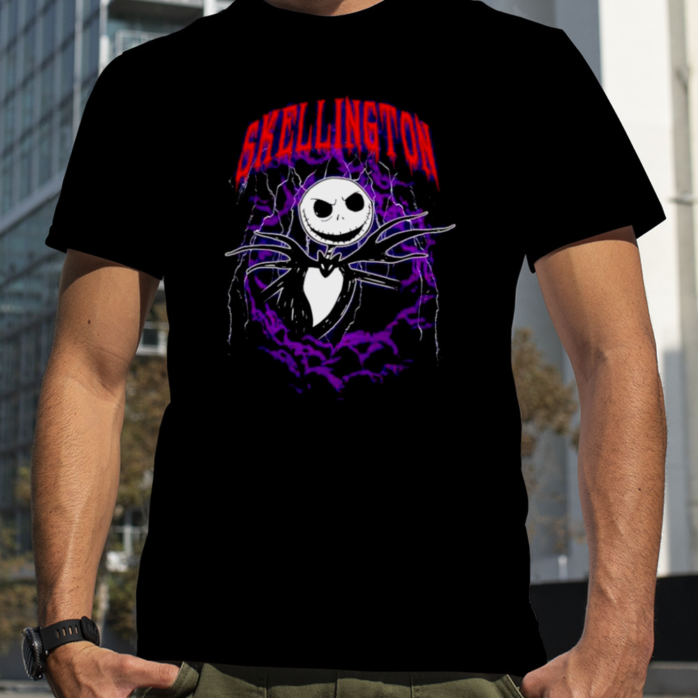 The Nightmare Before Christmas Jack Purple Bats shirt