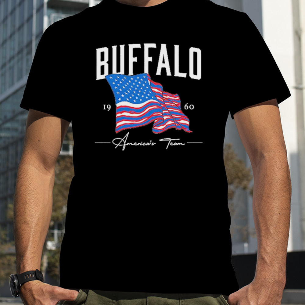 Buffalo Bills America’s Team 1960 flag shirt