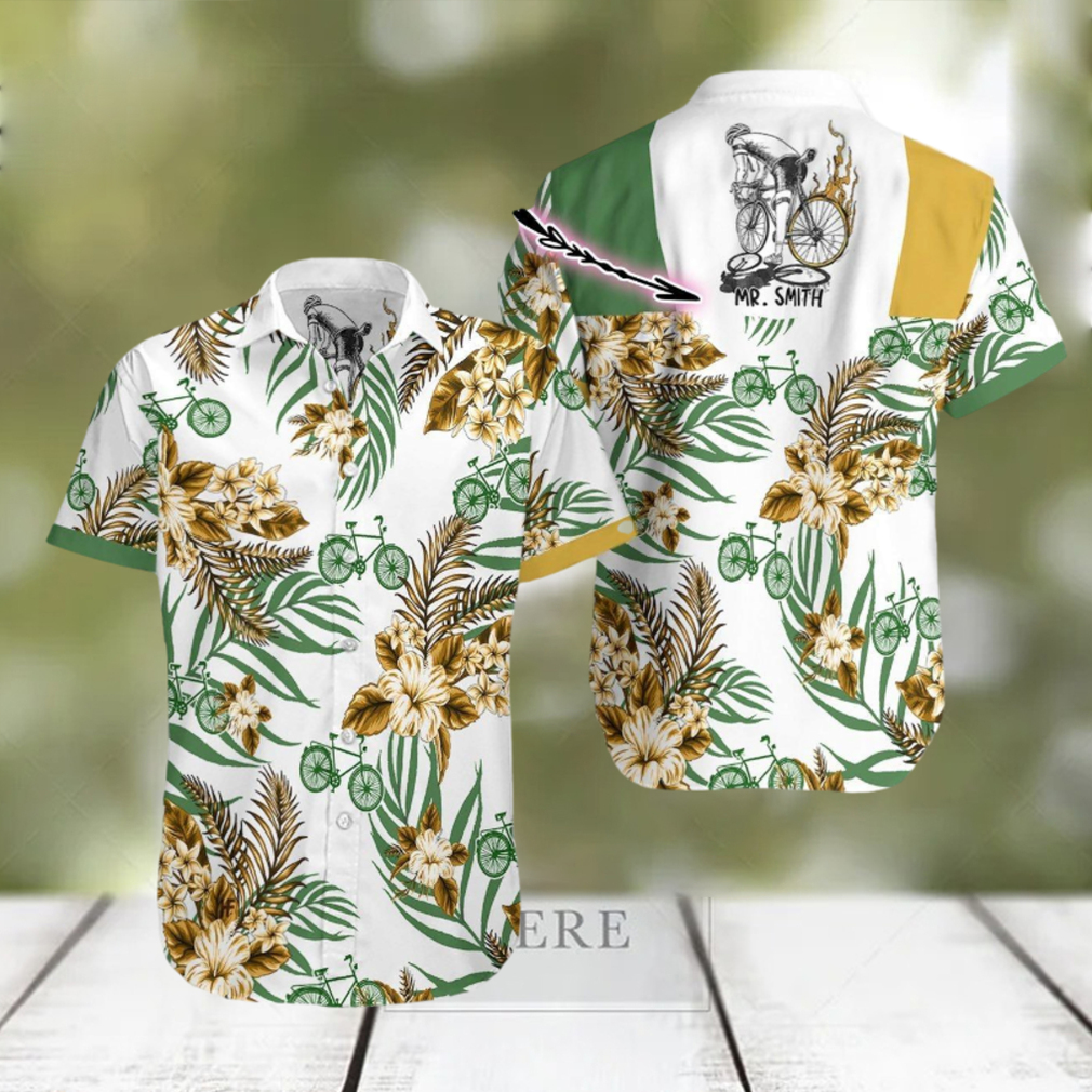 Cycling Tropical Custom Hawaiian Shirt - Limotees