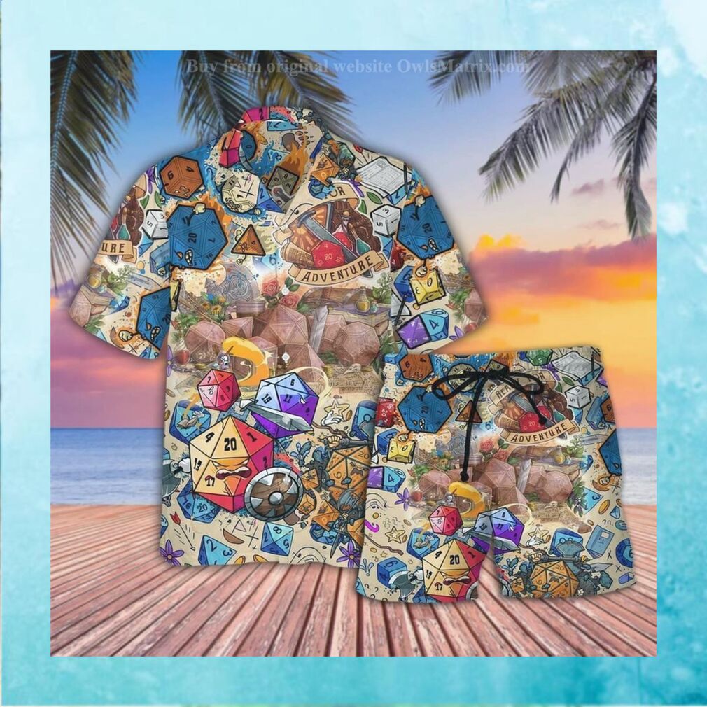 D20 ready for adventure hawaiian shirt - Limotees