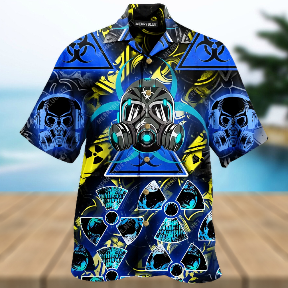 DANGEROUS SKULL COMES HERE UNISEX HAWAIIAN SHIRT - Limotees