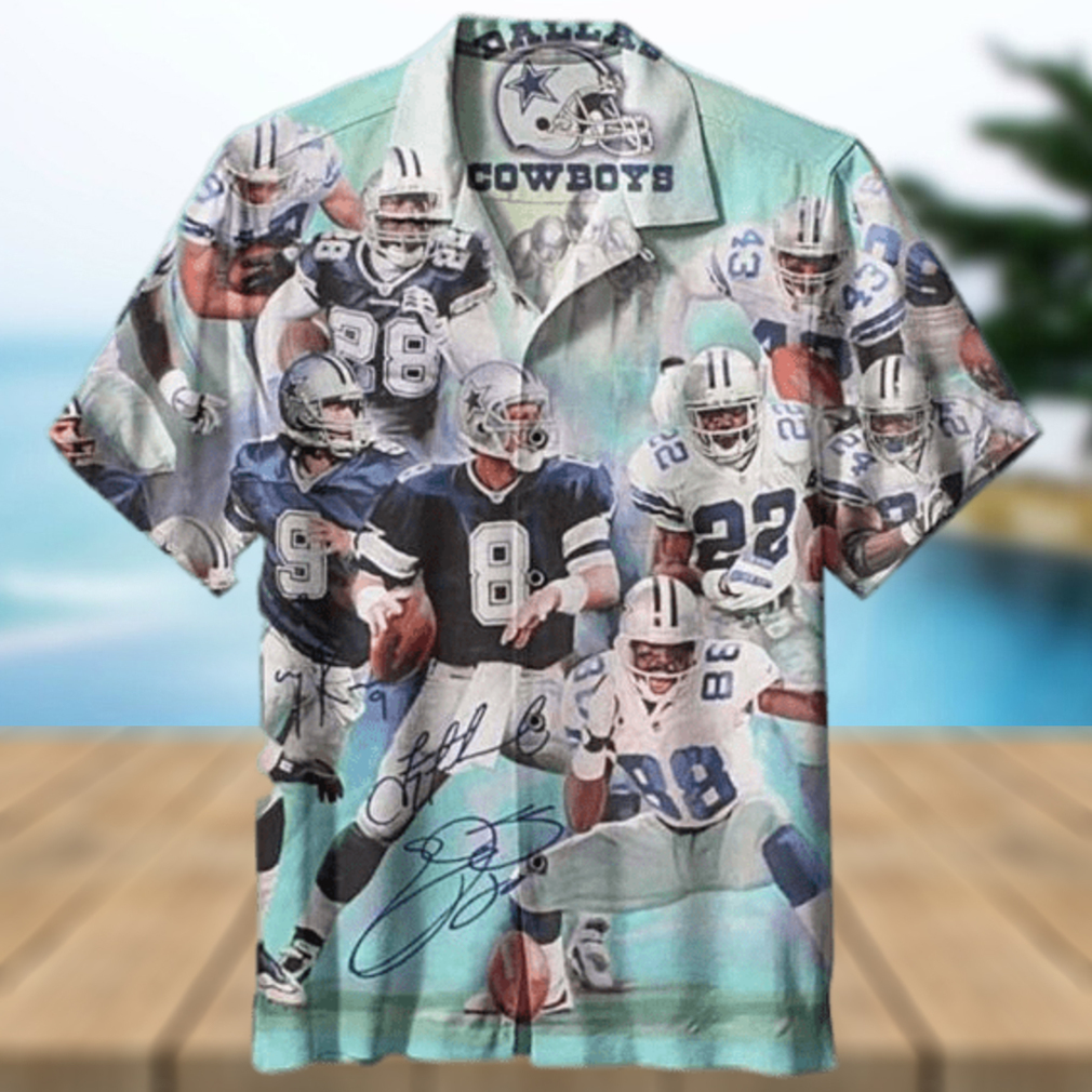 Dallas Cowboys 3D Funny Hawaiian Shirt - Limotees