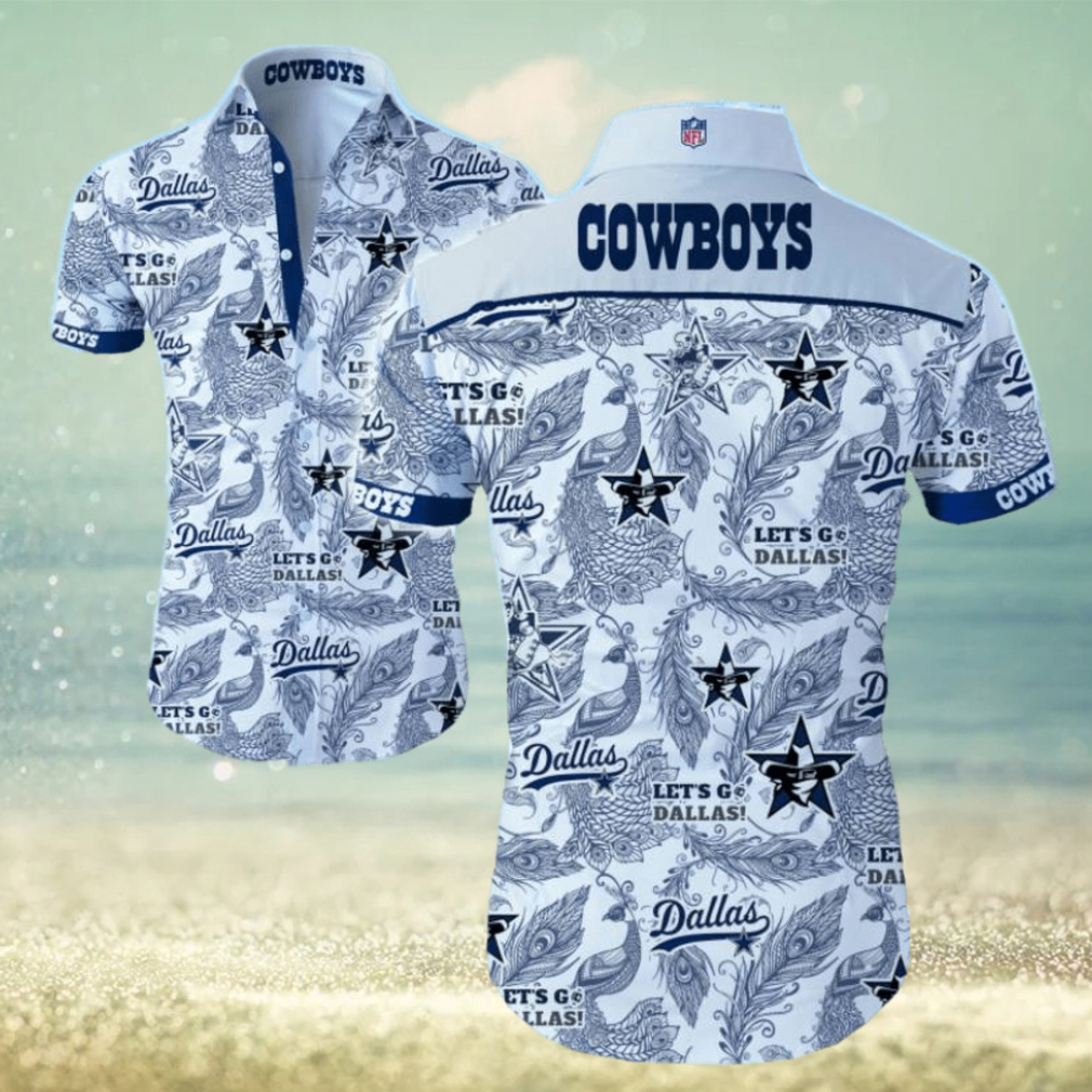 Dallas Cowboys Hawaiian Shirt Beach Gift For Sport Fans - Limotees