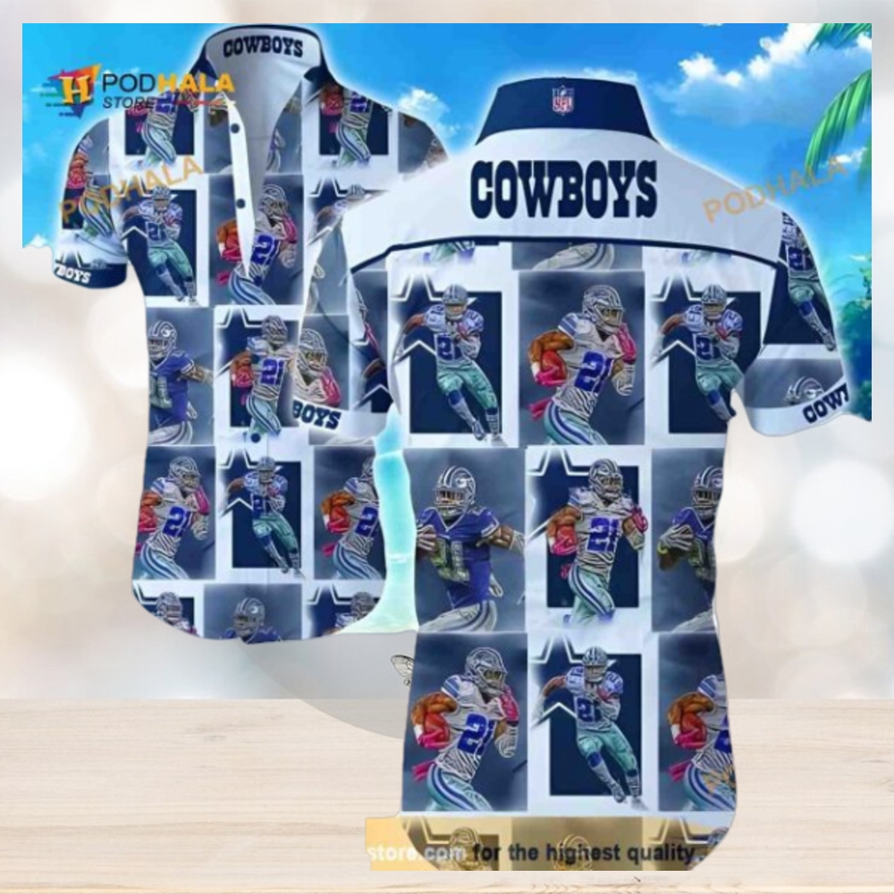 Dallas Cowboys Hawaiian Shirt, Best Beach Gift Aloha Shirt - Limotees