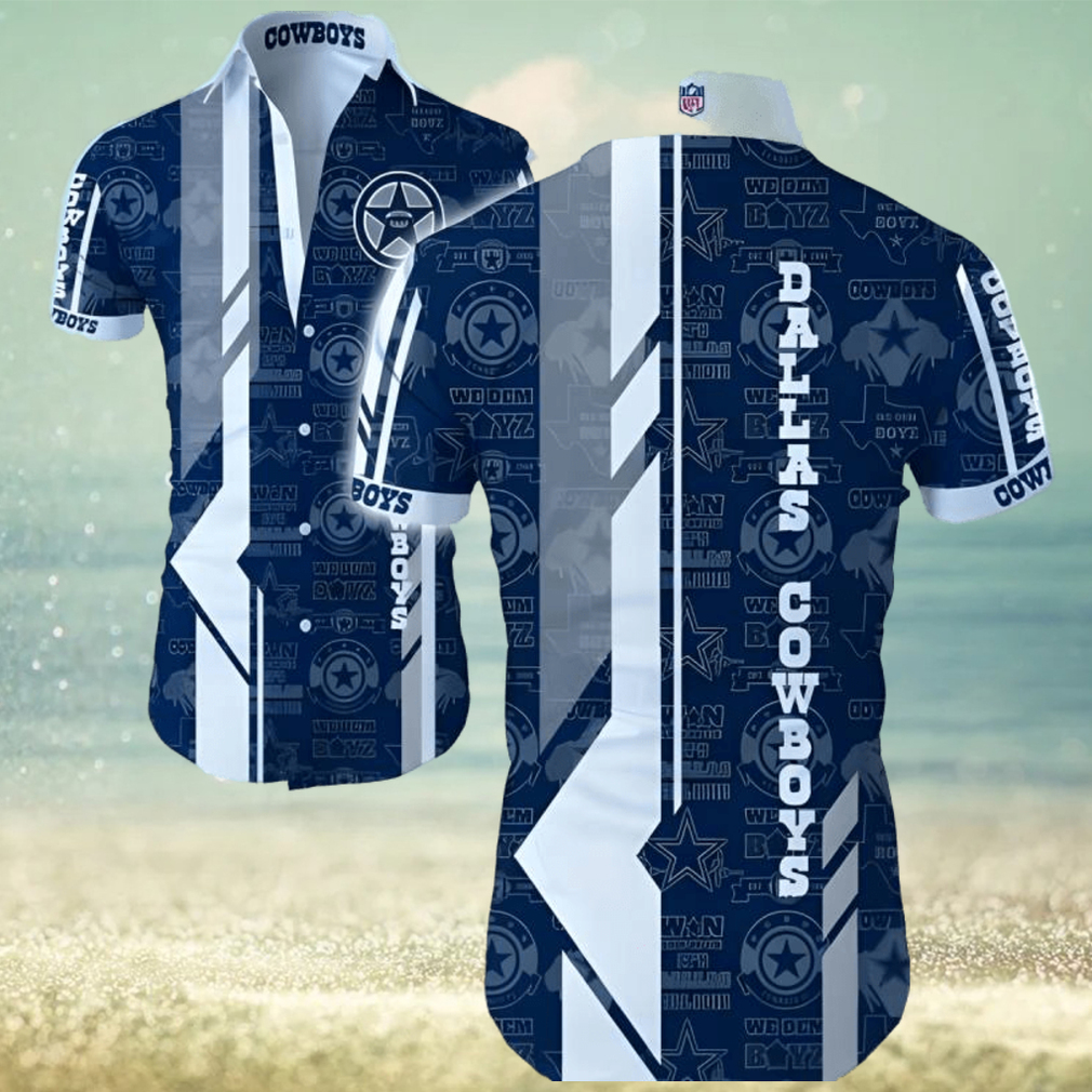 Dallas Cowboys Hawaiian Shirt Best Beach Gift For Football Fans - Limotees