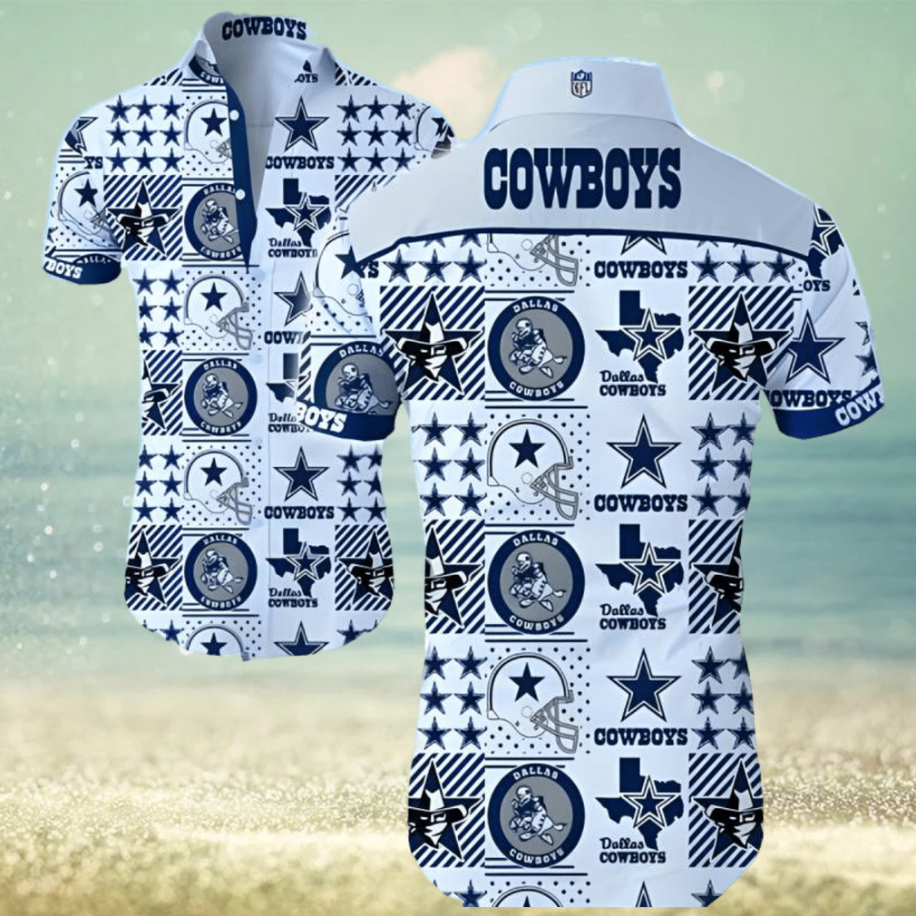 Dallas Cowboys Hawaiian Shirt Football Gift For Summer Lovers - Limotees