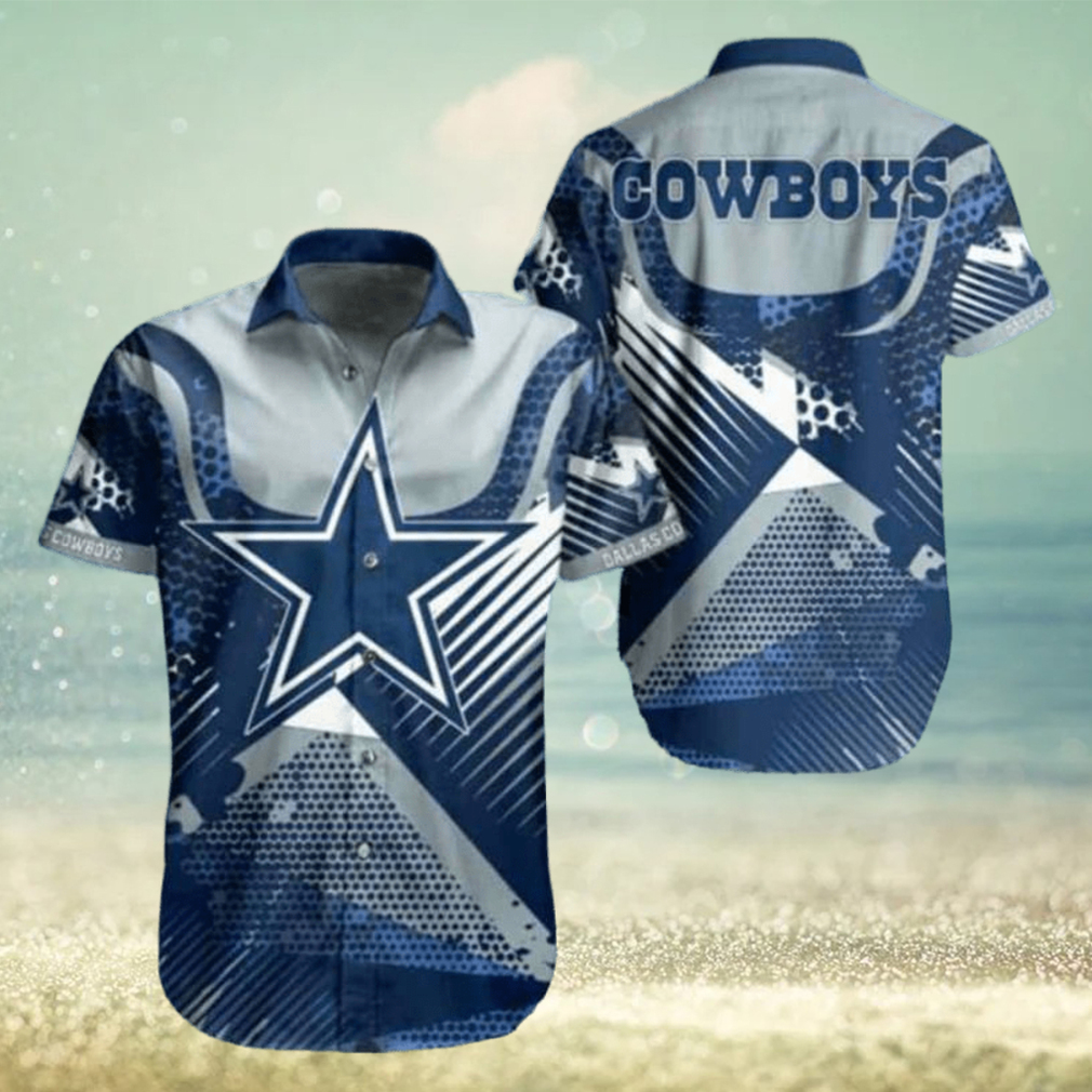 Dallas Cowboys Hawaiian Shirt Gift For Football Fans - Limotees