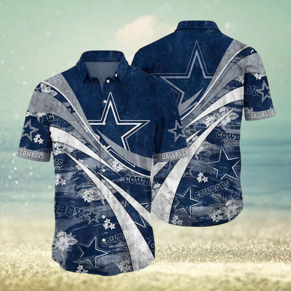 Dallas Cowboys Hawaiian Shirt Gift For NFL Fans - Limotees