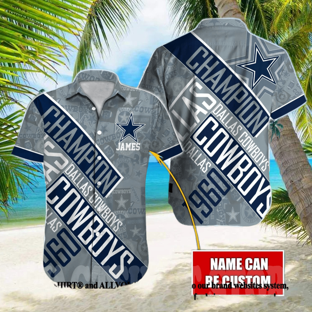 Dallas Cowboys NFL Classic Full Printing Hawaiian Aloha Shirt - Limotees