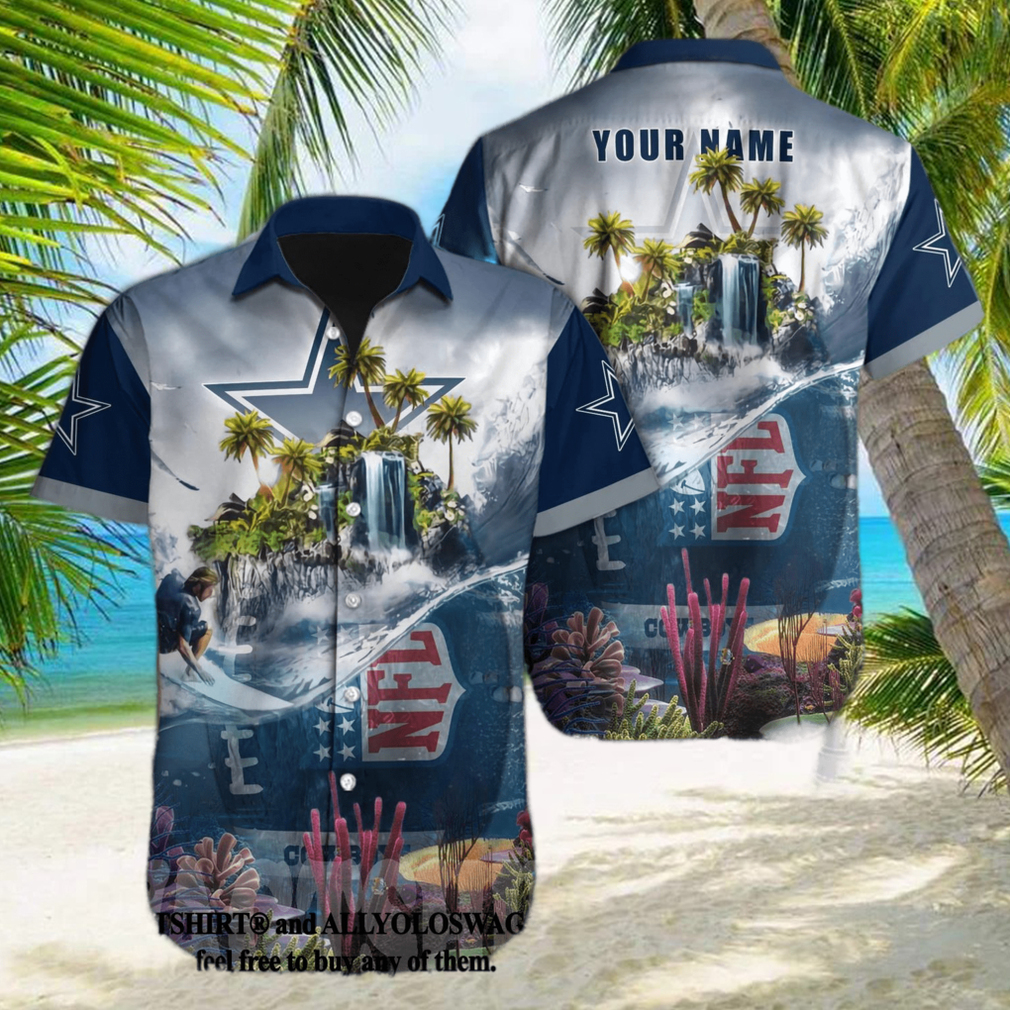 Dallas Cowboys NFL For Fans Full Printing Summer Vibes Hawaiian Shirt - Limotees