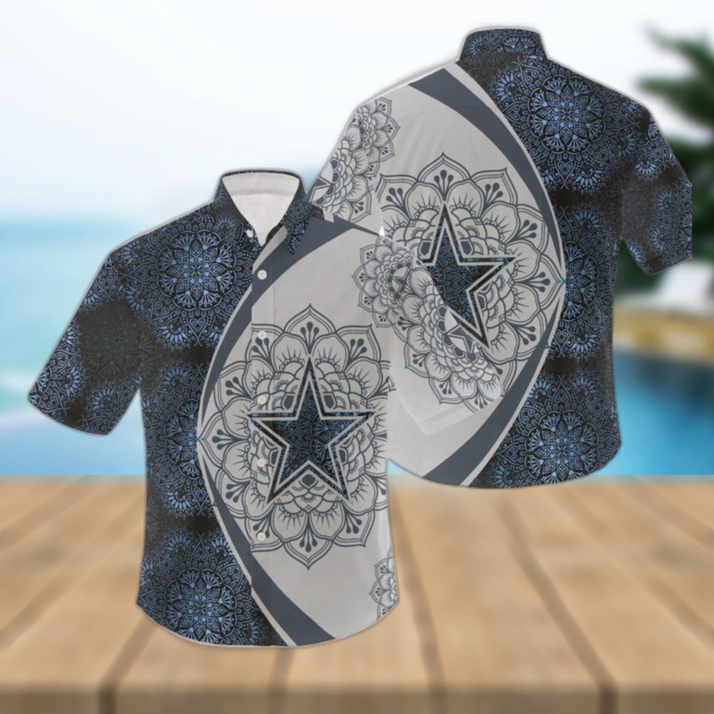 Dallas Cowboys NFL Palm Trending Hawaiian Shirt Tropical Gift For Men And Women Fans - Limotees