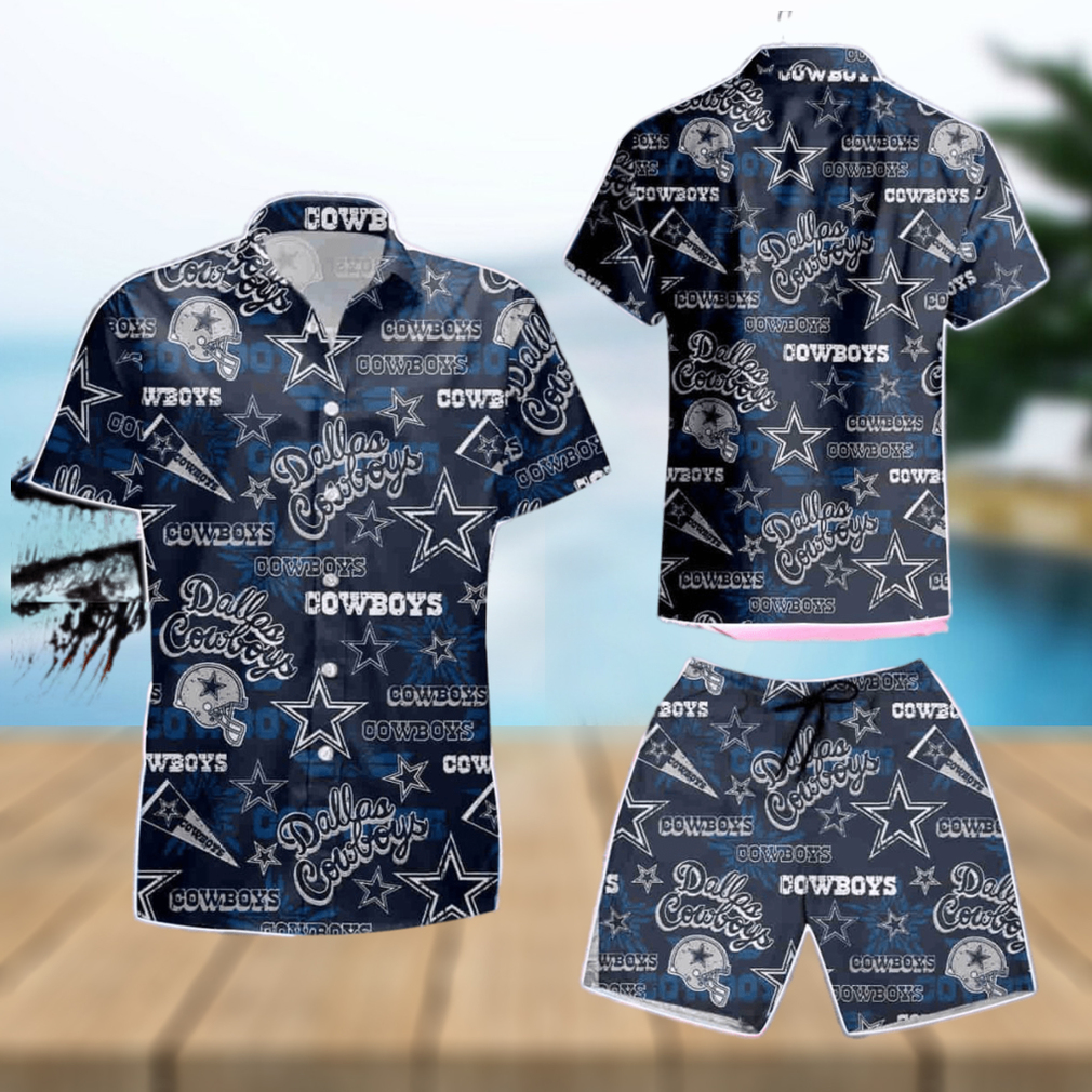 Dallas Cowboys Nfl Full 3D Hawaiian Shirt - Limotees