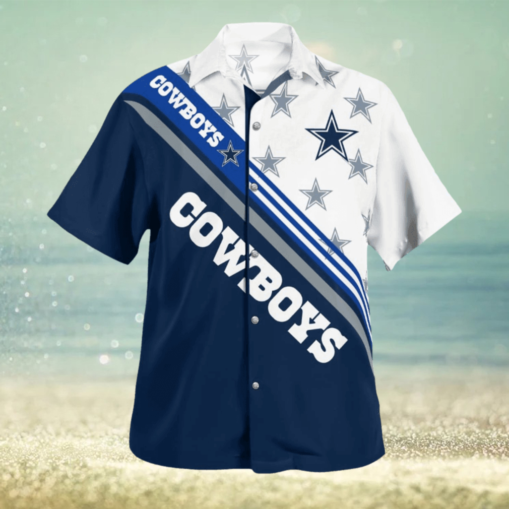 Dallas Cowboys Standard Paradise Vacation 3D Hawaiian Shirt Best For Fans Beach Gift For Men And Women - Limotees