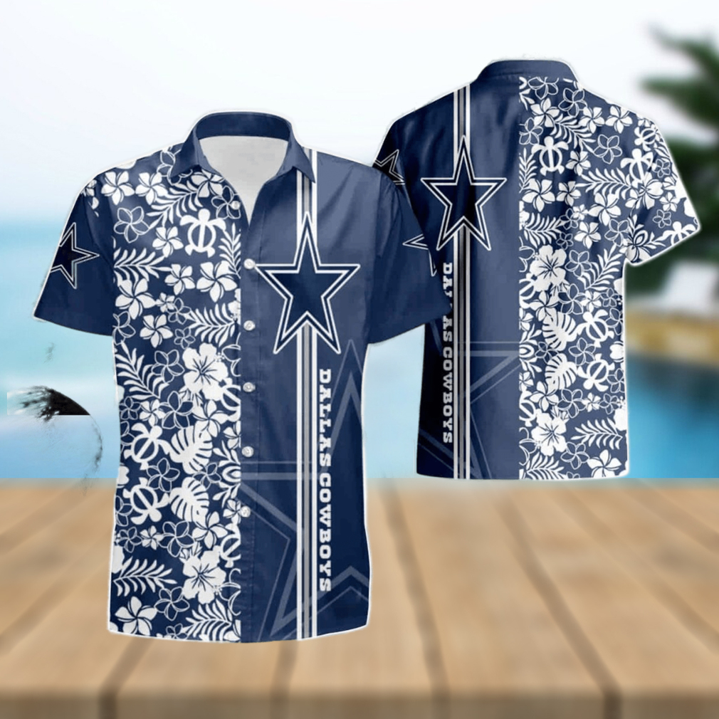 Dallas Cowboys Summer Beach 2023 Hawaiian Shirt And Short - Limotees