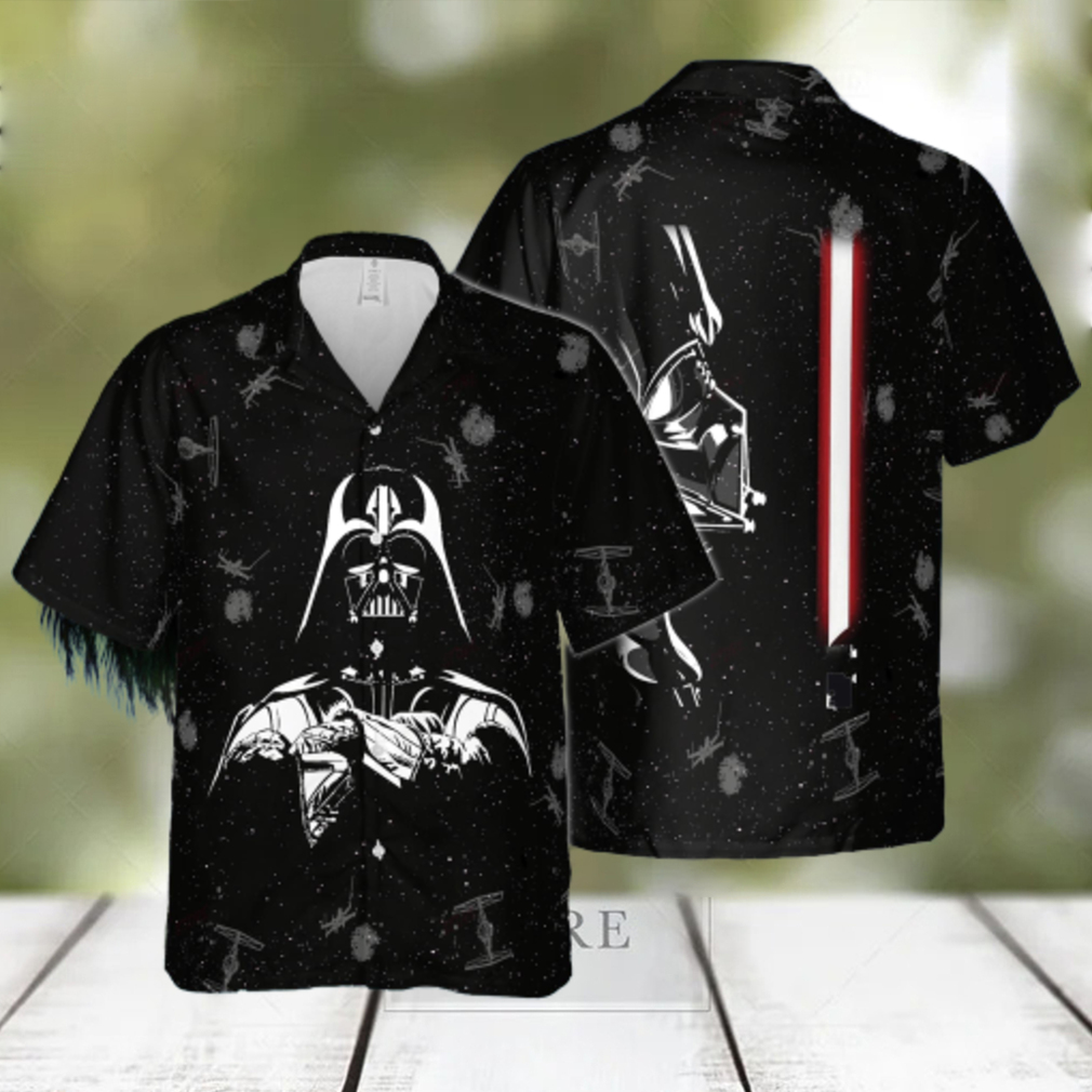 Darth Vader Star Wars Hawaiian 3D Shirt Style 4 For Men And Women Gift Short Sleeve Beach Shirt - Limotees