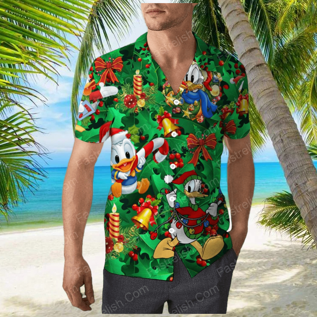 Decor Christmas With Donald Christmas Hawaiian Shirt - Limotees