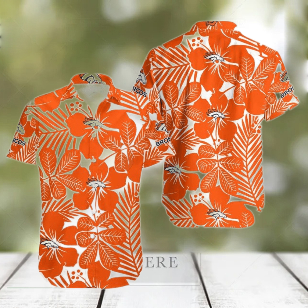 Denver Broncos Flower Limited Edition Hawaiian Shirt For Men And Women - Limotees