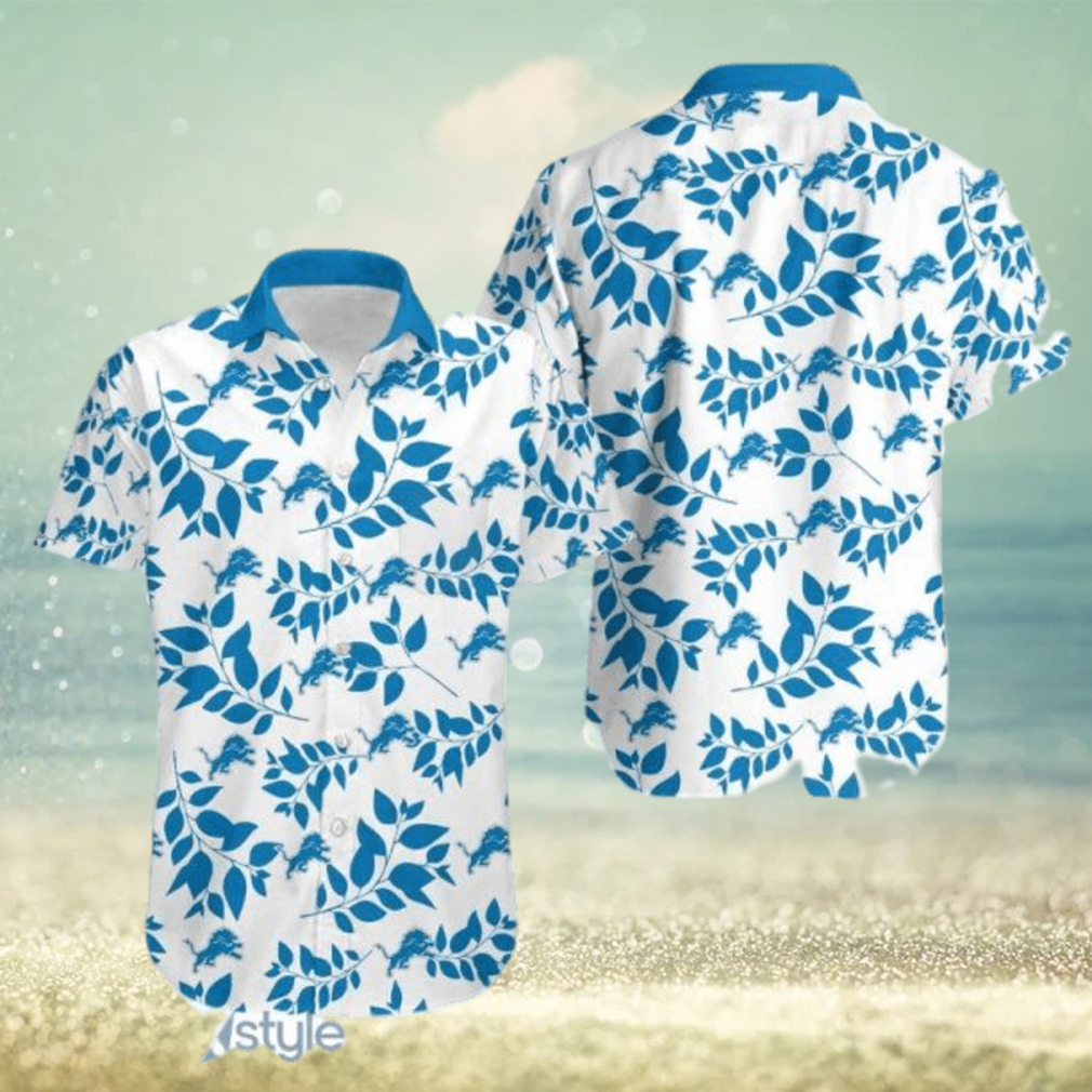 Detroit Lions Limited Edition Leaves Hawaiian Shirt For Men And Women - Limotees