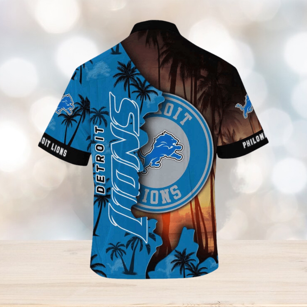 Detroit Lions NFL Customized Summer Hawaii Shirt For Sports Enthusiasts - Limotees