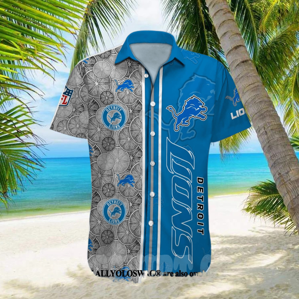 Detroit Lions NFL For Fan Full Printed Hawaiian Shirt - Limotees