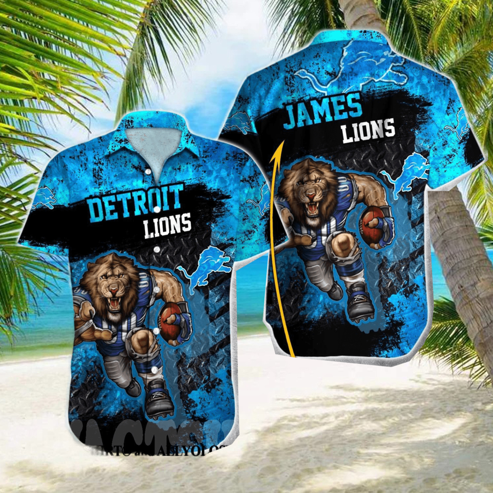 Detroit Lions NFL Full Print 3D Hawaiian Shirt - Limotees