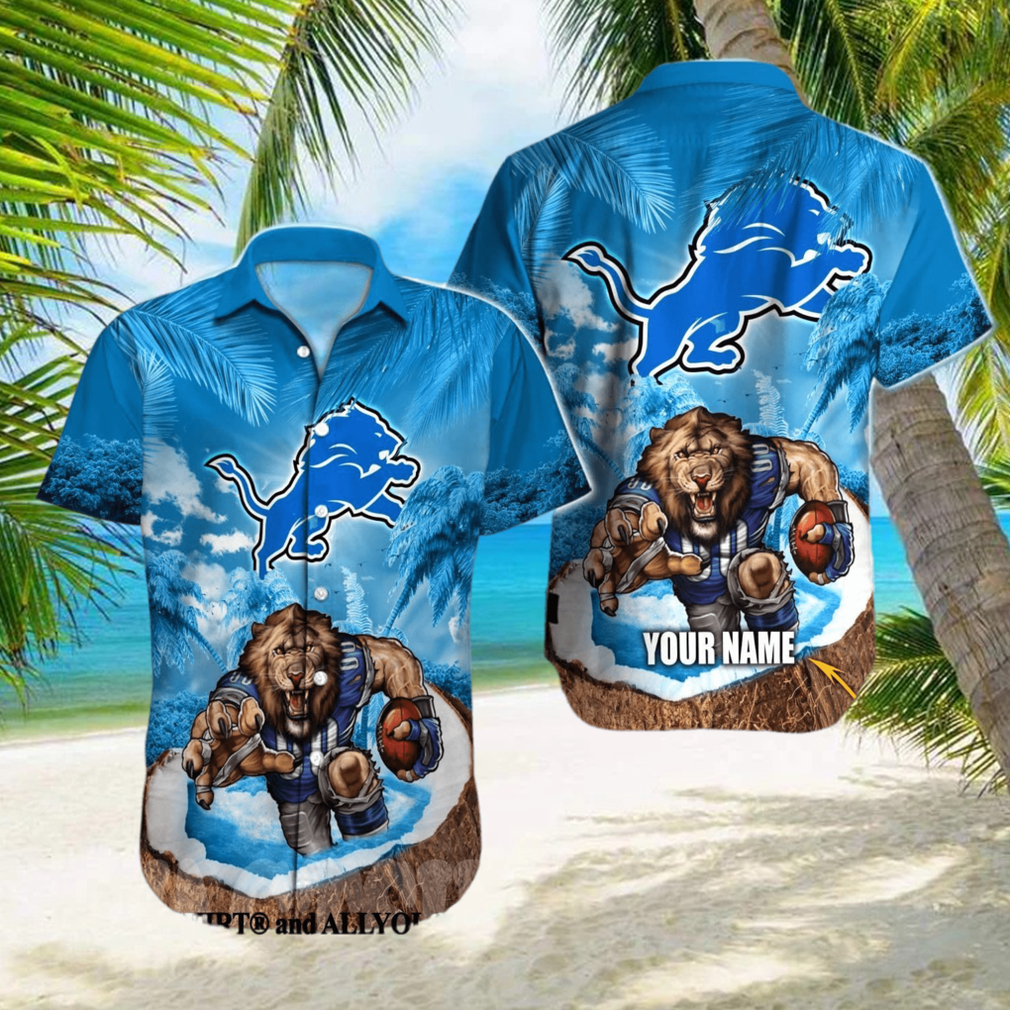 Detroit Lions NFL Full Print Hawaii Shirt - Limotees