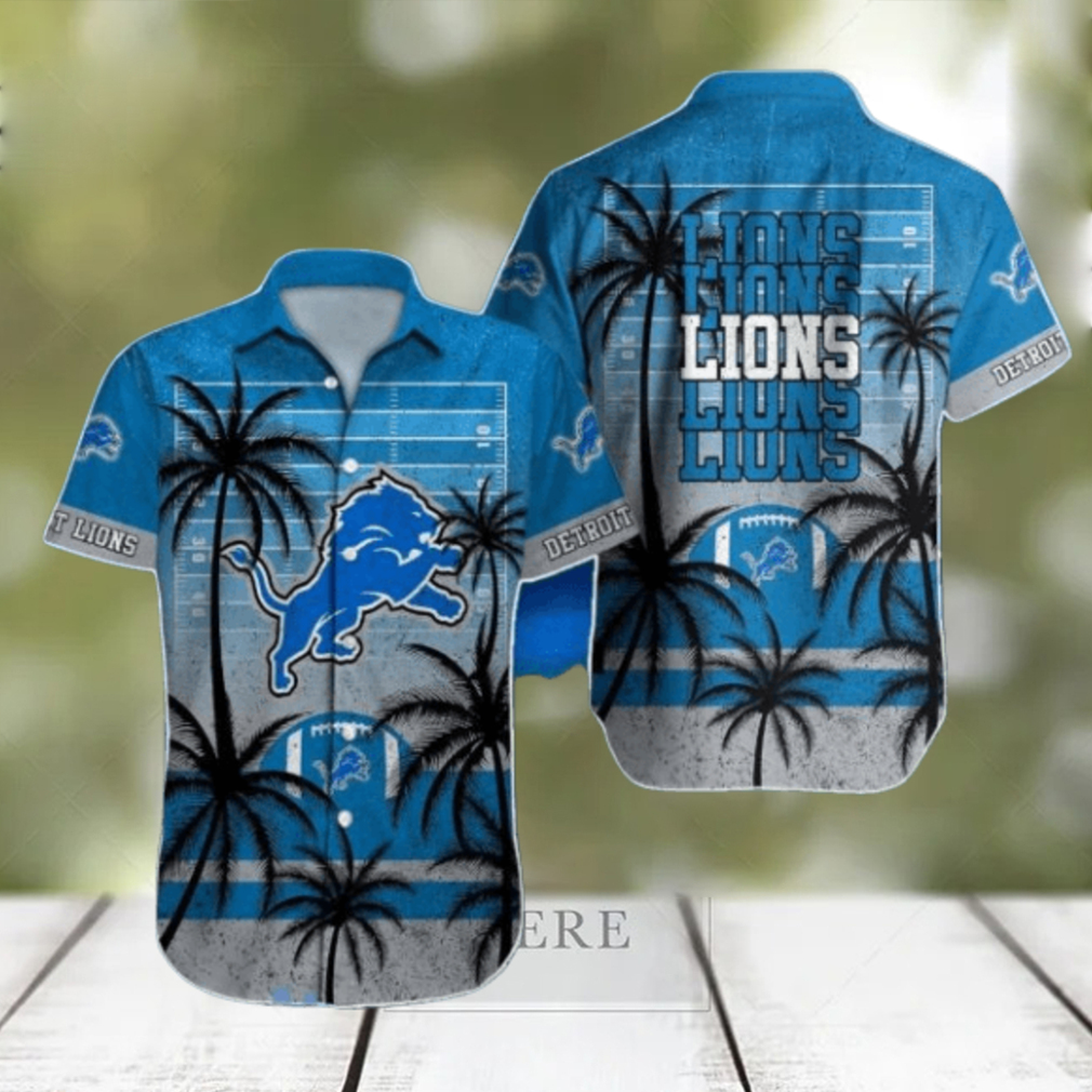 Detroit Lions NFL Hawaiian Shirt Special Gift For Men Women - Limotees